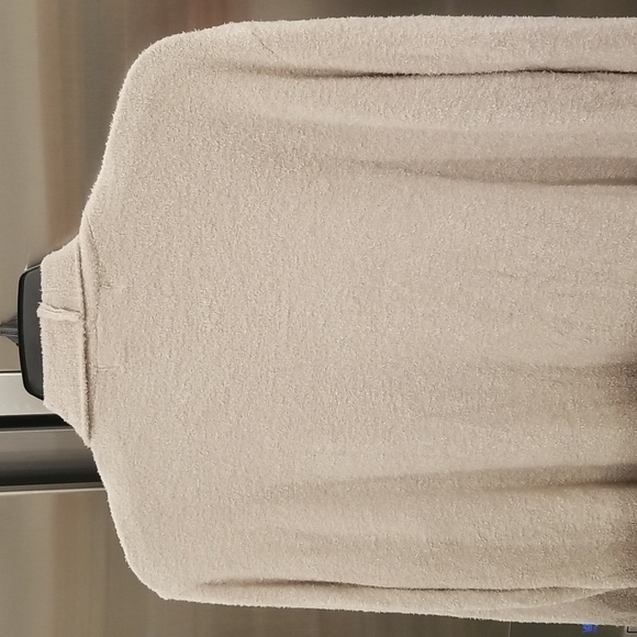 BAREFOOT DREAMS Bamboo Chic Lite Ombre Calypso Wrap Cardigan Stone Cocoa 1X NWT - Picture 9 of 14